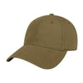 thumbnail image 1 of TOPTIE Baseball Cap 6 Panel Low Profile Unstructured Cotton Dad Hat-Khaki, 1 of 7