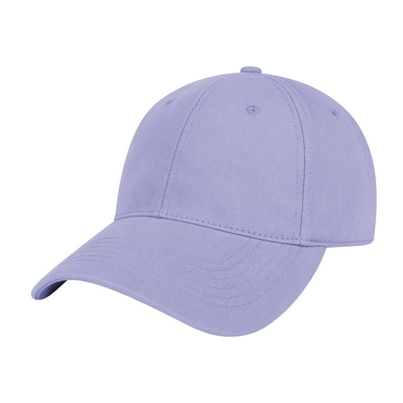 TOPTIE Baseball Cap 6 Panel Low Profile Unstructured Cotton Dad Hat-Light Purple