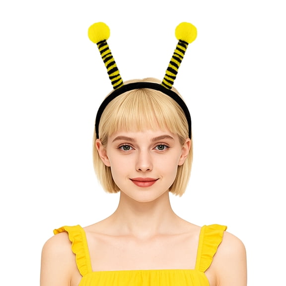 TOPTIE Bee Headband Halloween Bee Headpiece Animal Ears Headband for Party Favor