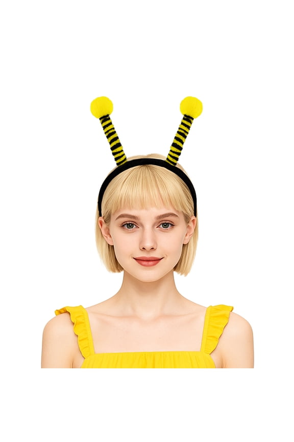 Bee Headband Halloween Bee Headpiece Animal Ears Headband for Party Favor