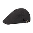 thumbnail image 1 of TOPTIE Chef Hat, Adjustable Beret Hat for Men and Women, Restaurant Cafe & Bakery Chef Cap-Black, 1 of 7