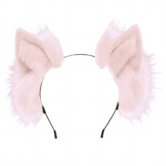 TOPTIE Wolf Animal Ears Headbands Foxy Ears Fnaf Cosplay Party Accessories Halloween Cat Headband
