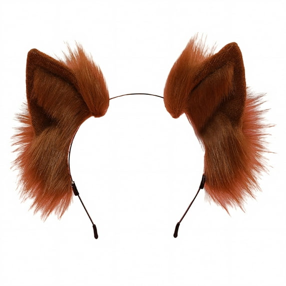 TOPTIE Wolf Animal Ears Headbands Foxy Ears Fnaf Cosplay Party Accessories Halloween Cat Headband