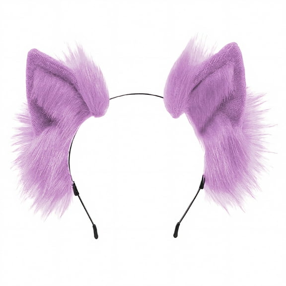TOPTIE Wolf Animal Ears Headbands Foxy Ears Fnaf Cosplay Party Accessories Halloween Cat Headband
