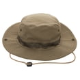 thumbnail image 1 of TOPTIE Fishing Hat Wide Brim Bucket Boonie Hat with Chin Strap for Adult & Teens-Khaki-M, 1 of 8