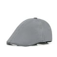 thumbnail image 1 of TOPTIE Gatsby Cap Ivy Hat for Men & Women Linen Newsboy Cabbie Flat Driving Golf Hat-Grey, 1 of 8