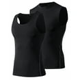 thumbnail image 1 of TOPTIE Men's Dry Fit Athletic Compression Shirt Pack, Sleeveless & Short Sleeve & Long Sleeve-set A-S, 1 of 7