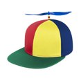 thumbnail image 1 of TOPTIE Propeller Hat Unisex Baseball Cap Colorful Hat-FB Green-Adult, 1 of 8