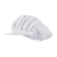 thumbnail image 1 of TOPTIE Short Brim Chef Hat for Women - Adjustable, Breathable Hair Net for Kitchen Cooking, Food Service, Working-White, 1 of 7
