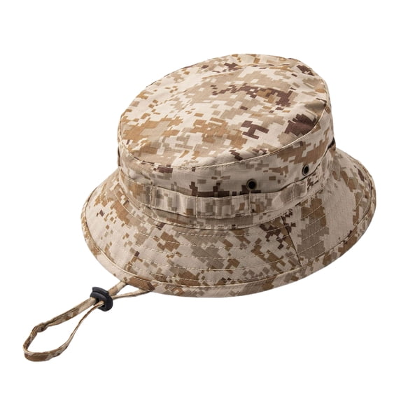TOPTIE Vintage Boonie Hat Waterproof Classic Tactical Sun Hat for Hunting, Birding & Outdoor Adventure-DIGITALDESERT