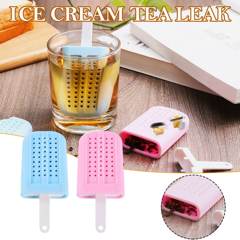 TOPUUTP Tea Strainer Silicone Stick Ice Shaped Infuser for Ice 