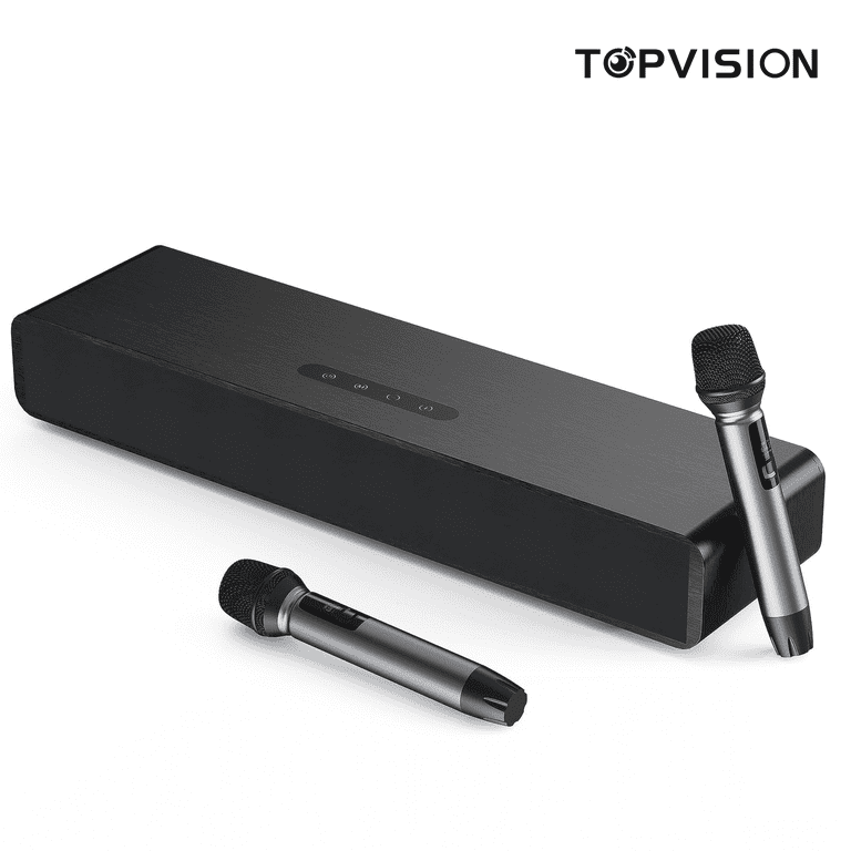 TOPVISION 4.1ch Sound Bar for TV, 150W Sound System with