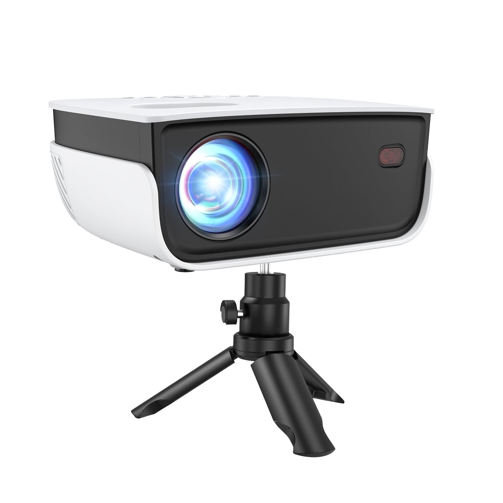 MINI PROJECTOR ホワイト 三脚付き TOPVISION-Bluetooth-LCD-Mini- MINI PROJECTOR ホワイト 三脚付き TOPVISION-Bluetooth-LCD-Mini-