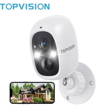TOPVISION D30 2K Wireless Outdoor Surveillance Camera, 2 Channels, 3 MP, with Accessories