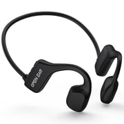 TOPVISION Open Ear Air Conduction Headphone, Wireless Bluetooth Earbuds 8H Playtimes Sports Earphones with Mic, Sweatproof Earbuds for Hiking, Cycling, Black