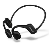 TOPVISION Open Ear Bone Conduction Headphones, Wireless Bluetooth Headset with Built-in Microphones, 8Hr Playtime, Waterproof Sports Headphones for Running Workout Gym