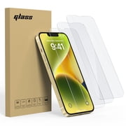 TOPVISION 3-Pack Screen Protector for iPhone 13/14/13 Pro6.1", HD Clear Tempered Glass, Case Friendly
