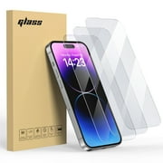 TOPVISION 3-Pack Screen Protector for iPhone 14 Pro(6.1"), HD Clear Tempered Glass, Case Friendly