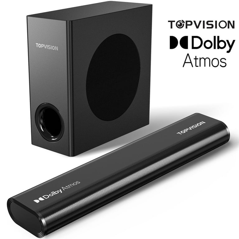 TopVision Dolby Atmos Soundbar with Subwoofer, 150W