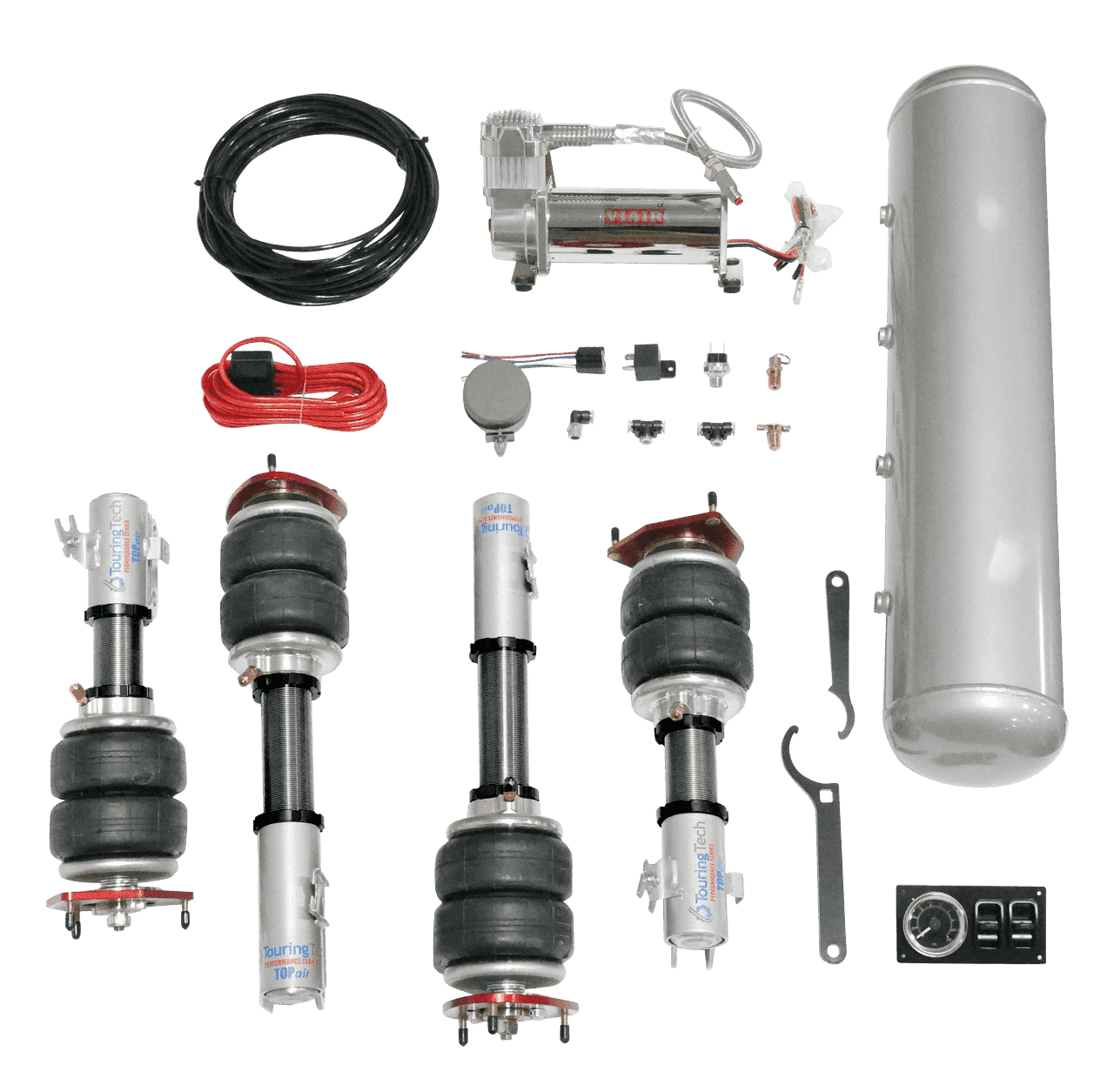 TOPair Air Suspension Struts w/ VITAL Management 02-07 Impreza / 03-07 ...