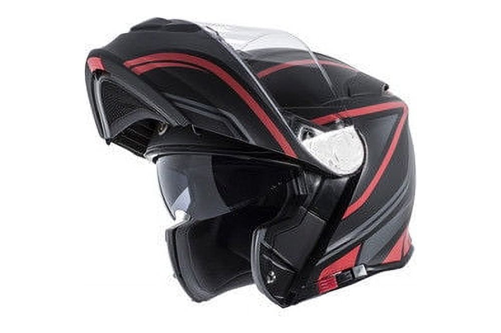 TORC T28B Modular Full Face Bluetooth Motorcycle Helmet Built In