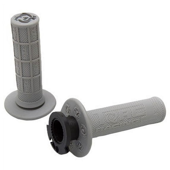 TORC1 Racing Defy Lock On MX Grips Grey For Husqvarna FE 250 2014-2019