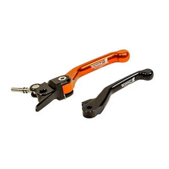 TORC1 Racing Vengeance V2 Flex Clutch Lever Black/Orange for KTM 85 SX 2014-2018