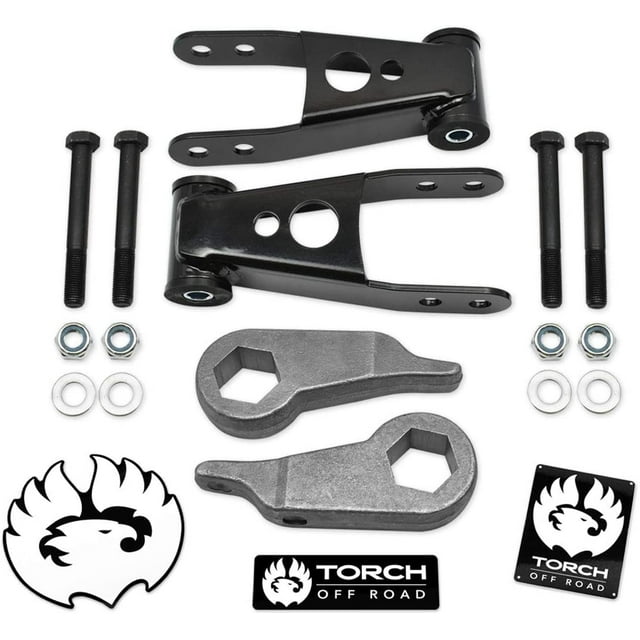 TORCH 3" Front 2" Rear Leveling Lift Kit compatible with 19982011 Ford