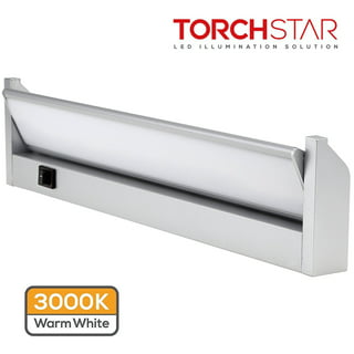 TorchStar TORCHSTAR LED Safe Lighting Kit, (4) 12â€™â€™ Linkable Light Bars  + Motion Sensor + Power Adapter, Under Cabinet, Gun Safe
