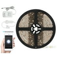 thumbnail image 1 of TORCHSTAR 16.4ft LED Strip Light, UL Listed Power Supply for Decoration, DC 12V, Wifi Wireless Smart Phone App, Flexible 3000K Warm White - 6000K Daylight, IP65 Waterproof, 1 of 7