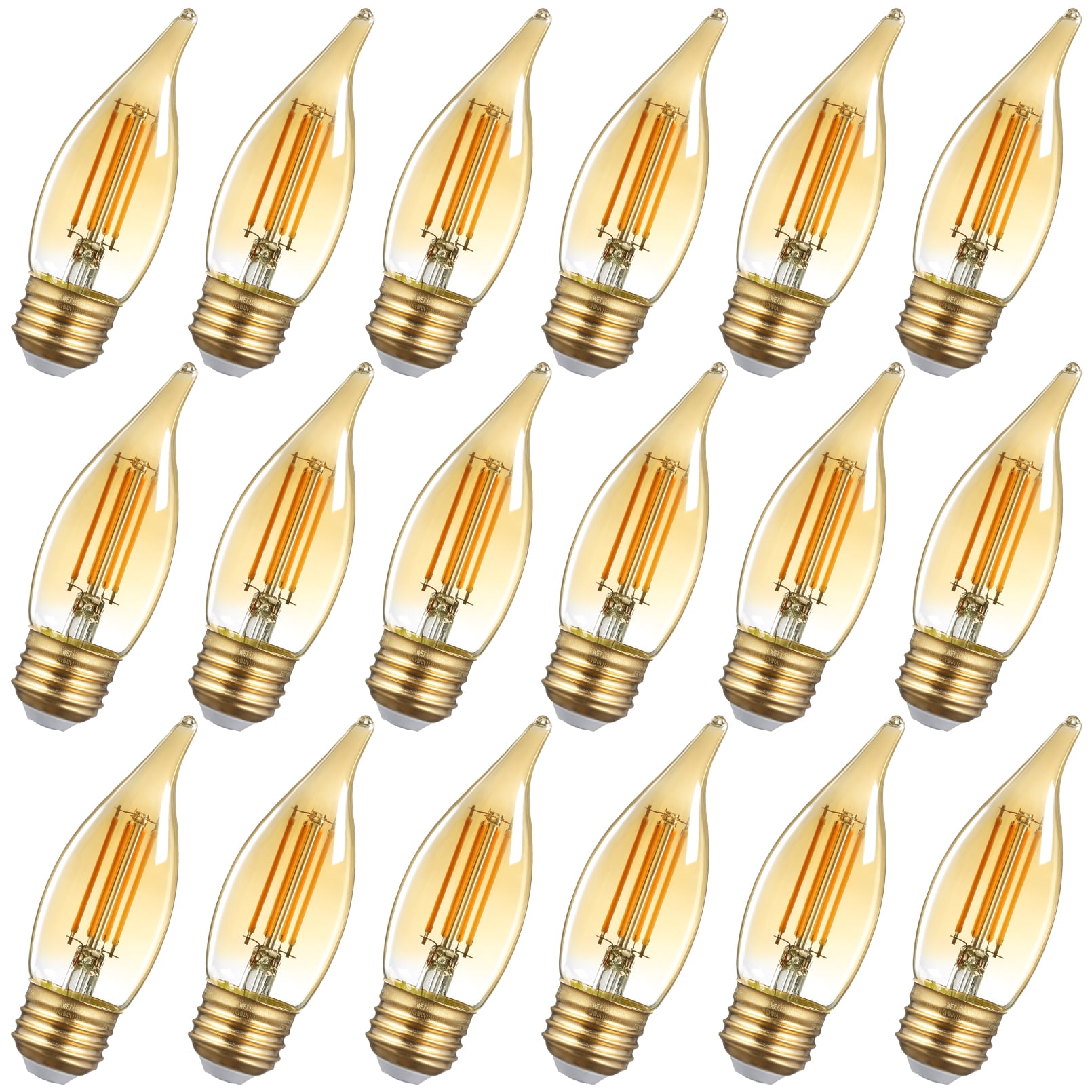 Amber chandelier light bulbs online