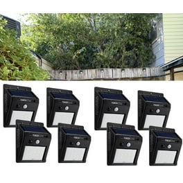 TORCHSTAR LED Solar Motion Sensor Lights for Patio, Wireless Outdoor Wall Lights for Garden, Patio, Black, 8 Pack TORCHSTAR LED Solar Motion Sensor Lights for Patio, Wireless Outdoor Wall Lights for Garden, Patio, Black, 8 Pack