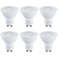 thumbnail image 1 of TORCHSTAR MR16 LED Bulb, 6.5W=50W, GU10 Base, Dimmable, UL Listed, 3000K Warm White, Pack of 6, 1 of 7