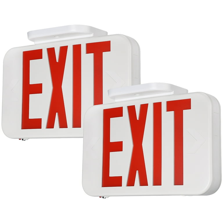 Battery powered emergency exit lights online