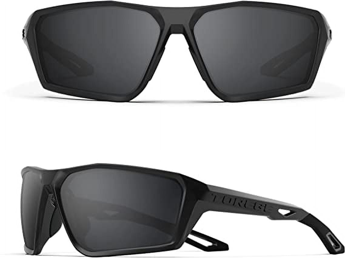 TOREGE Sports Polarized Unisex Sunglasses for fishing cycling running golfing Sunglasses Durable Lens