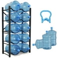 thumbnail image 1 of TOREVSIOR 5 Gallon Water Jug Holder, 5 Tier Water Bottle Organizer for 10 Bottles, Water Bottle Storage Rack for Home Kitchen, Office, 1 of 9