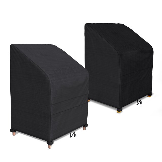 TOREVSIOR Patio Chair Covers 2 Pack, Waterproof Outdoor Chair Covers