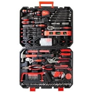 Torio 198-Piece Home Tool Set, Multi-Function DIY Repair Kit for Home & Auto, Includes Screwdrivers, Wrenches, Pliers, and More