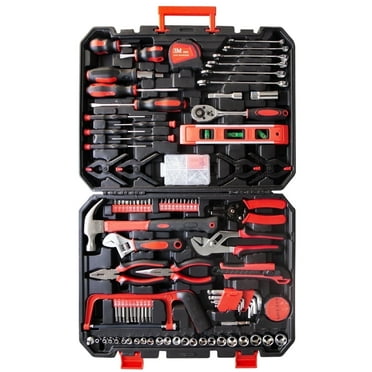 Torio 198-Piece Home Tool Set, Multi-Function DIY Repair Kit for Home & Auto, Includes Screwdrivers, Wrenches, Pliers, and More