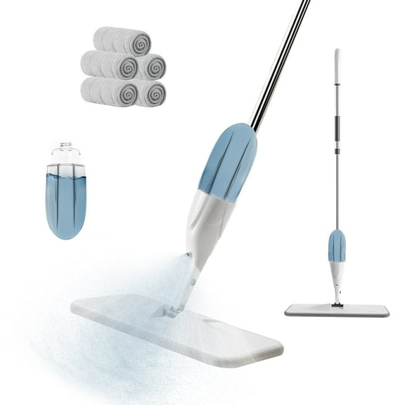 TORIO 360° Spin Spray Mop, No Batteries Required Lightweight & Efficient Ideal for Kitchen, Bathroom & Home Cleaning