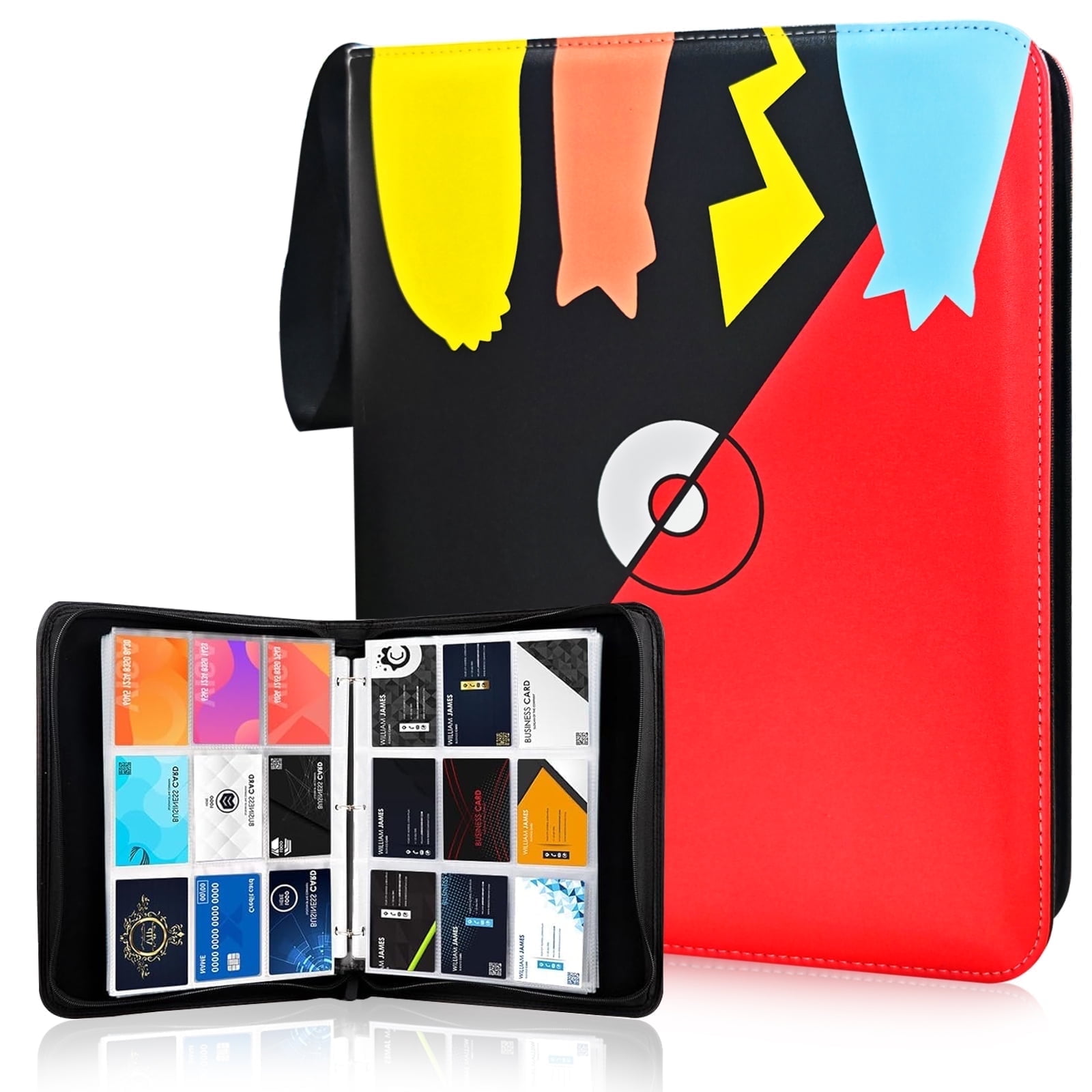 TORIO Card Storage Binder, 720 Capacity, Ideal for Sports Cards, Trading Cards, and Credit Cards