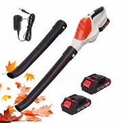 Torio Leaf Blower,21V 2 x 4000 mAh Battery Cordless Leaf Blower 5 Speed Mode 660CFM Electric Leaf Blowing for Lawn,Yard,Garden,House,Depot,C