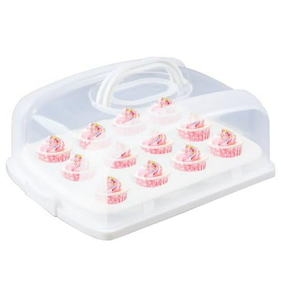 TORJAN 14” x 11” x 6” Cake Box, Lightweight Storage Container
