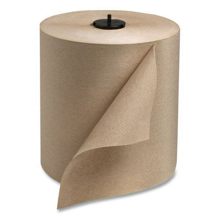 Basic Paper Wiper Roll Towel, 1-Ply, 7.68