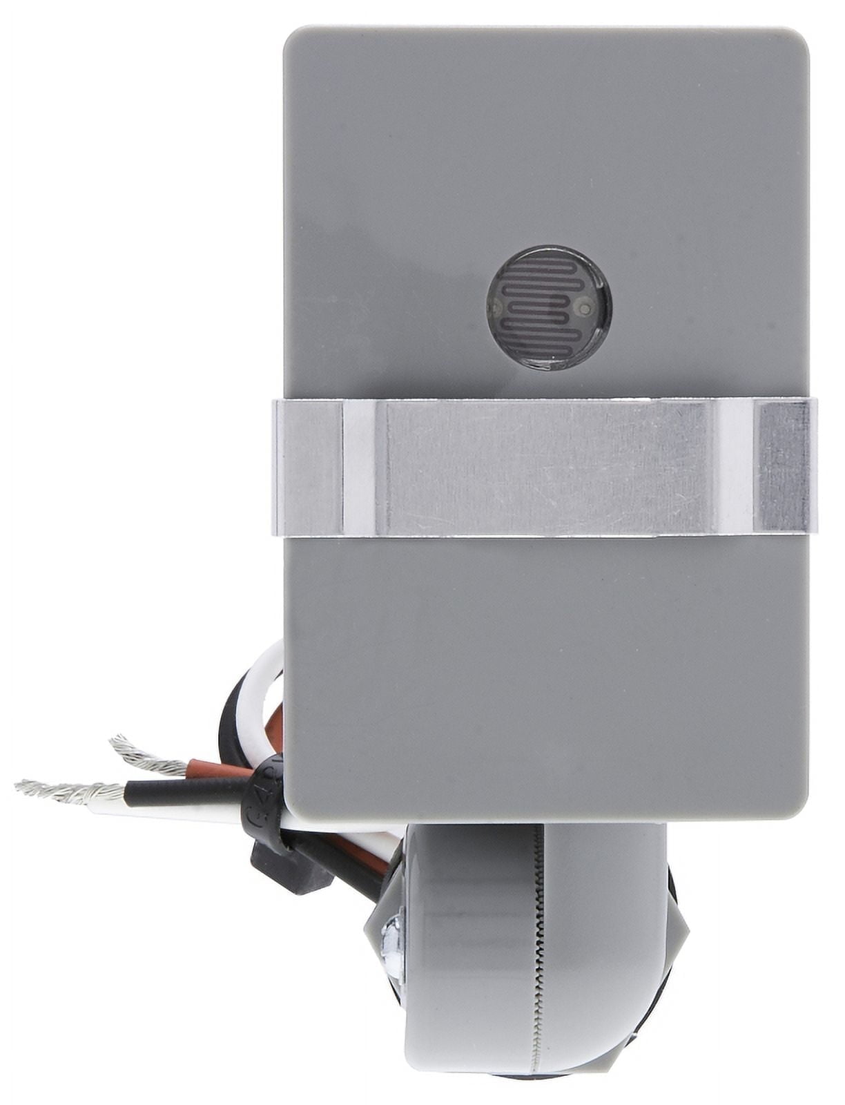 Gray Die-Cast Aluminum Photocontrol with Swivel Mount