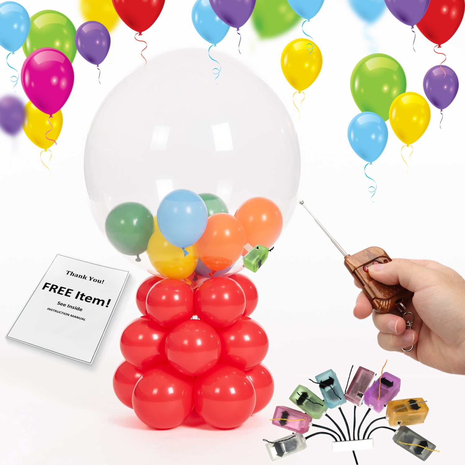 Balloon Machine 2-Pack Balloon Popper Tools - Stainless Steel Striker ...