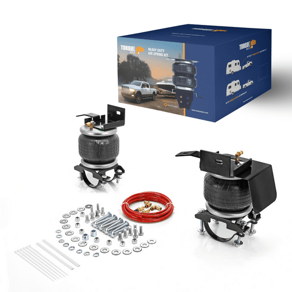 TORQUE Airbag Air Bag Suspension Kit for 1996-2023 Chevrolet Chevy Express and GMC Savana G-2500 G-3500 G2500 G3500 Rear Helper Bag 7500 lbs(Replaces Air Lift 88205 LoadLifter 5000 Ultimate)(TR88205)