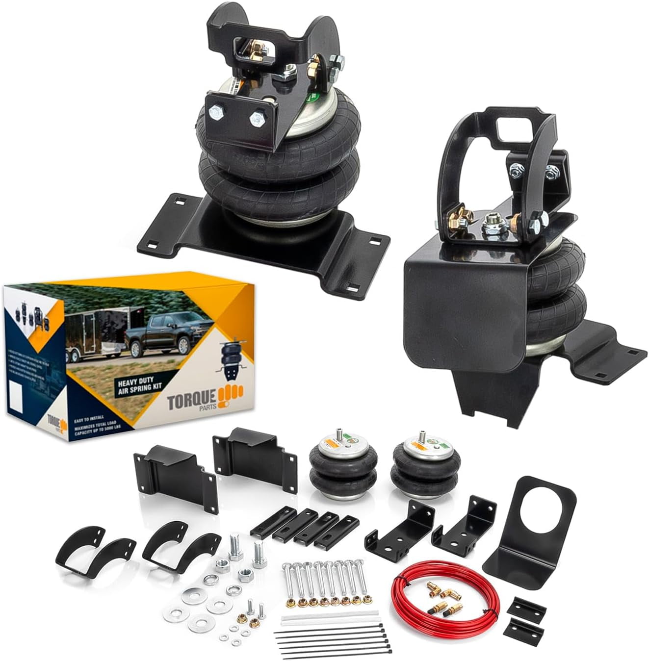 TORQUE Airbag Air Bag Suspension Kit for 20052023 Toyota 2WD