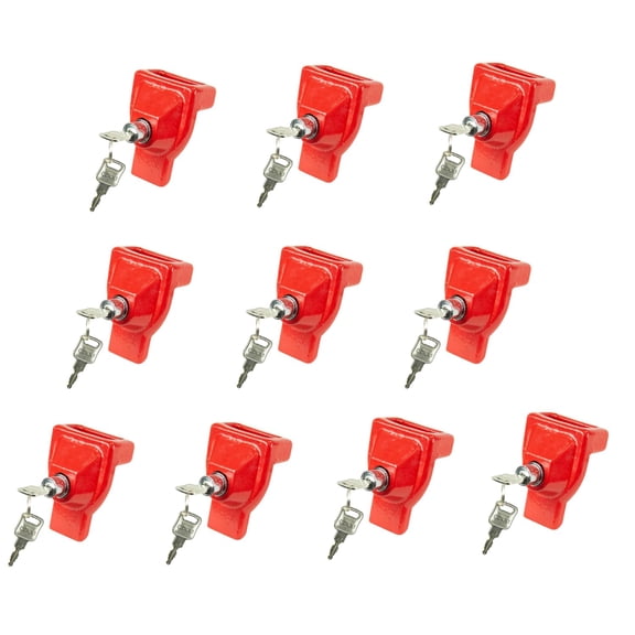 TORQUE Heavy-Duty Gladhand Lock for Tractor Trailers (10 Pack)