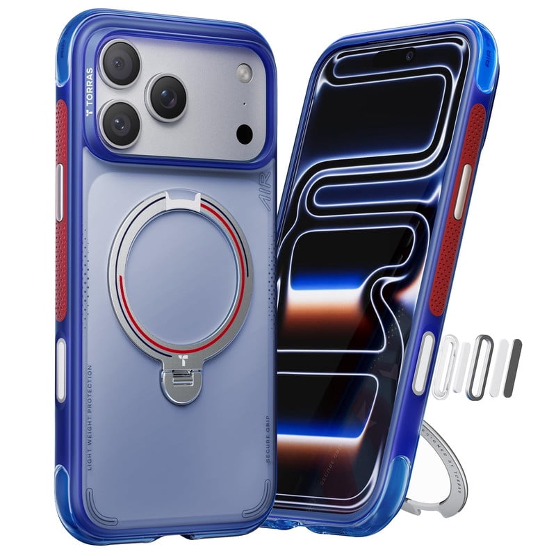 TORRAS Air for iPhone 17 Pro Max Case, Drop Protection, Midnight